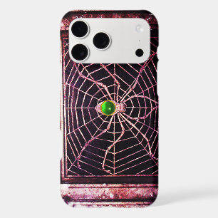 SPIDER AND WEB Green Emerald Black