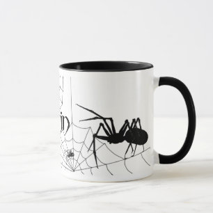 Spider and web mug Martijn