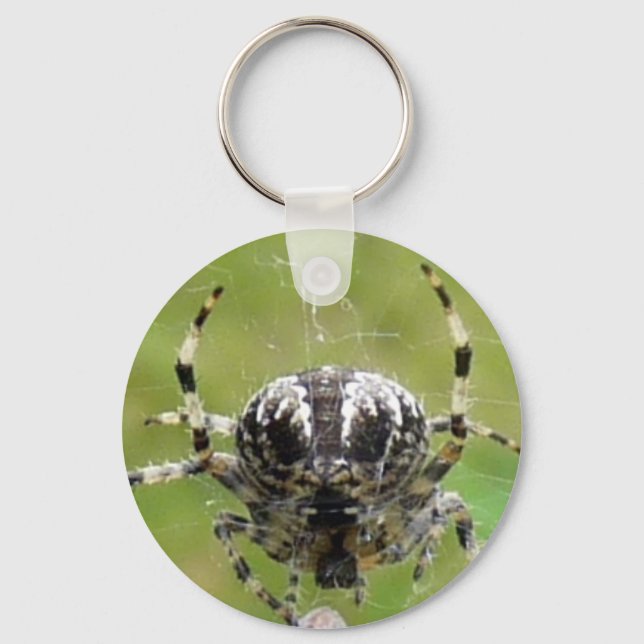 Spider At Work Keyring (Front)
