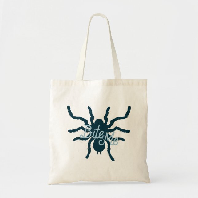Spider Bite Me Tote Bag (Front)