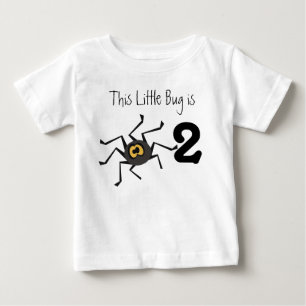 Spider Bug Customizable Birthday T-shirt
