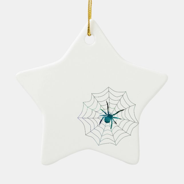 Spider Ceramic Ornament (Front)