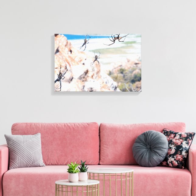 Spider City - Hangin Around Canvas Print (Insitu(LivingRoom))
