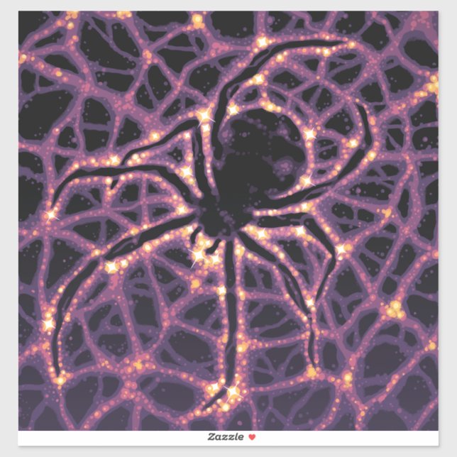 Spider Cosmic Web, Halloween Galaxy of Horrors (Sheet)