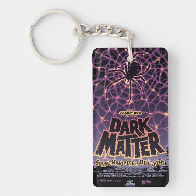 Spider Cosmic Web, Halloween Galaxy of Horrors Keychain (Front)