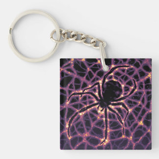 Spider Cosmic Web, Halloween Galaxy of Horrors Keychain
