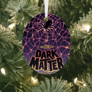Spider Cosmic Web, Halloween Galaxy of Horrors Metal Ornament