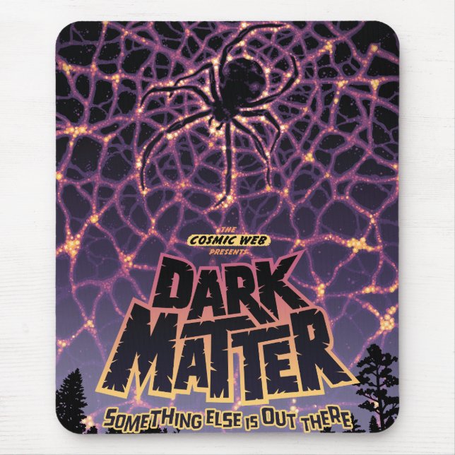 Spider Cosmic Web, Halloween Galaxy of Horrors Mouse Pad (Front)