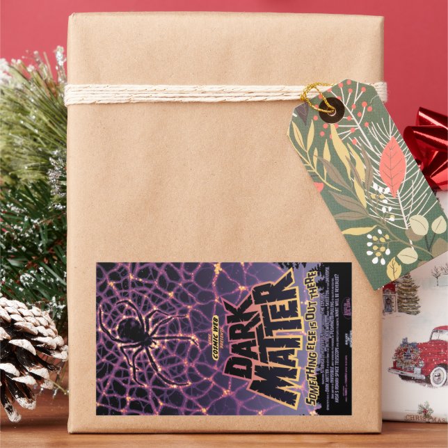 Spider Cosmic Web, Halloween Galaxy of Horrors Sticker (Holiday)