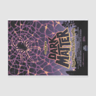 Spider Cosmic Web, Halloween Galaxy of Horrors Tissue Paper