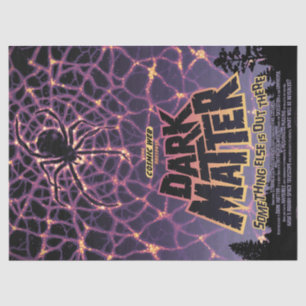 Spider Cosmic Web, Halloween Galaxy of Horrors Tissue Paper