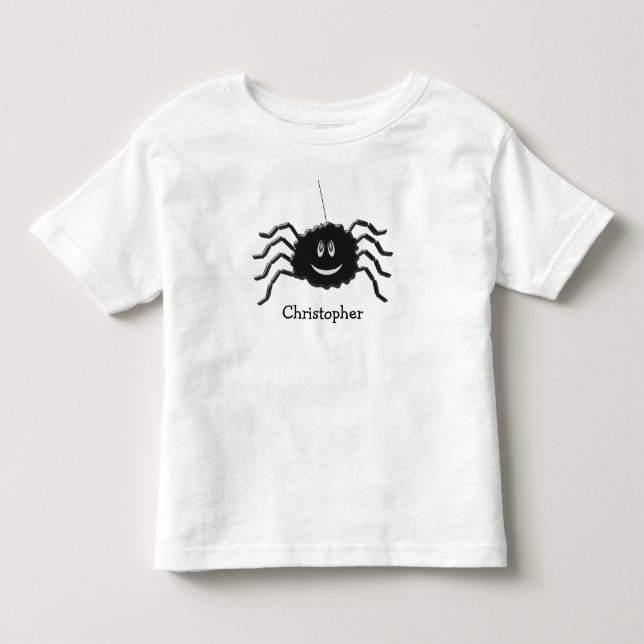 Spider Design Toddler T-shirt (Front)
