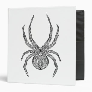 Spider Doodle Binder