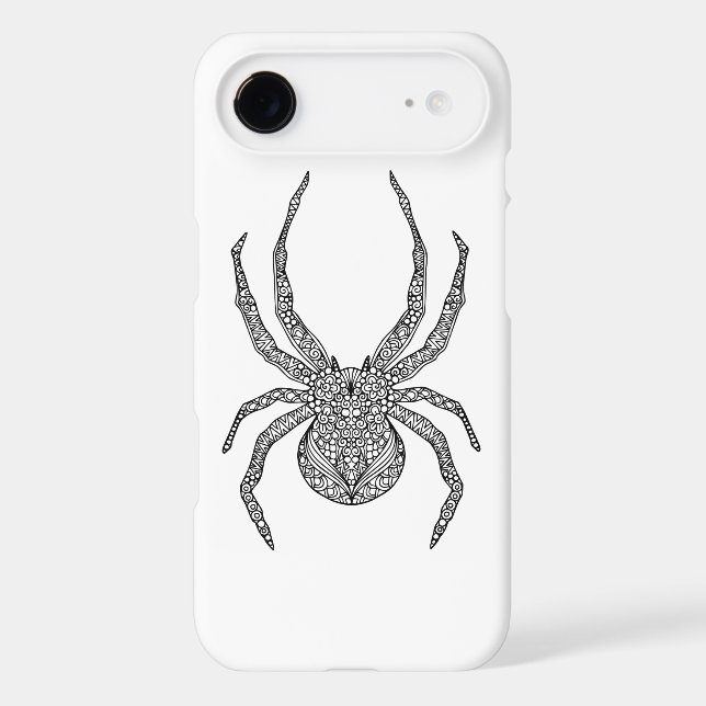 Spider Doodle Case-Mate iPhone Case (Back)
