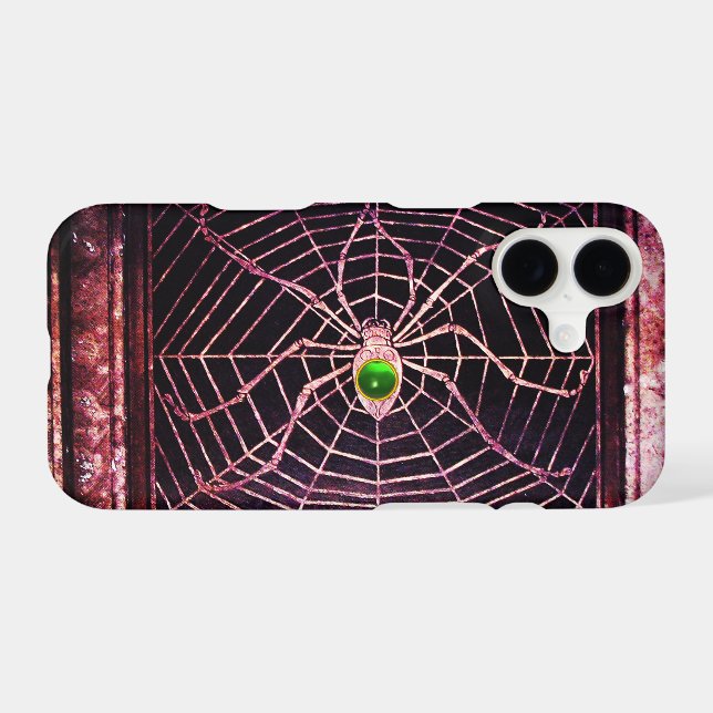 SPIDER ET WEB Green Emerald Gem Black (Verso (Horizontal))