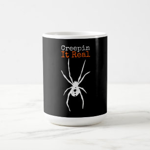 Spider G Funny Halloween Costume - Creepin It Real Coffee Mug