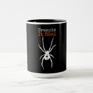 Spider G Funny Halloween Costume - Creepin It Real Mug