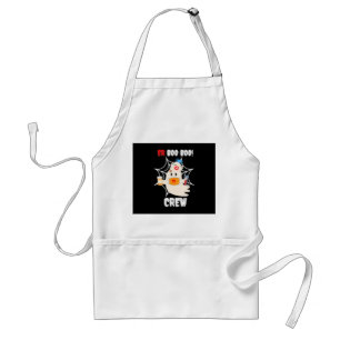 Spider Gift   Boo Crew Nurse Halloween Cute Spider Standard Apron