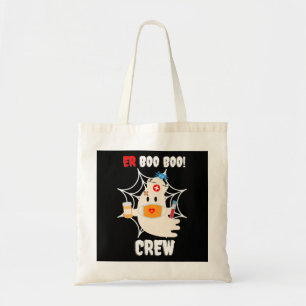 Spider Gift Boo Crew Nurse Halloween Cute Spider Tote Bag
