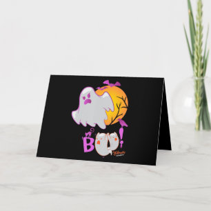 Spider Gift Boo Ghost Bats Spider Creepy Halloween Card
