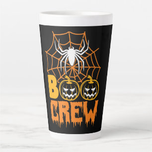 Spider Gift Boo Pumpkin Halloween Spider Boo Crew Latte Mug