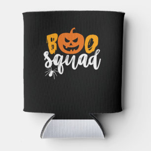 Spider Gift Boo Squad - Pumpkin Spider Halloween Can Cooler
