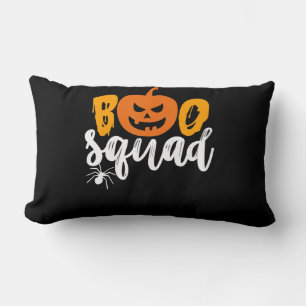 Spider Gift Boo Squad - Pumpkin Spider Halloween Lumbar Pillow