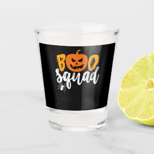Spider Gift Boo Squad - Pumpkin Spider Halloween Shot Glass