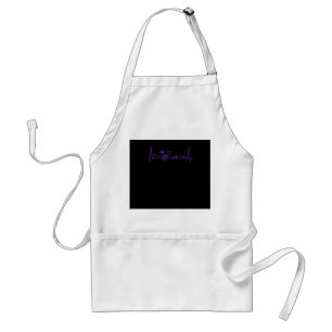 Spider Gift Funny Heartbeat Line Halloween Standard Apron