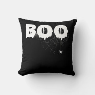 Spider Gift Halloween Funny Scary Little Spider Throw Pillow