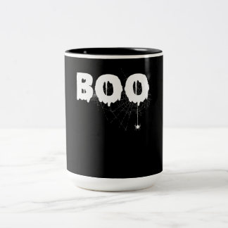 Spider Gift | Halloween Funny Scary Little Spider Two-Tone Coffee Mug