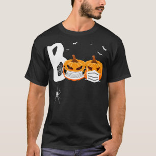 Spider Gift Halloween Pumpkins Wearing Mask Spi T-Shirt