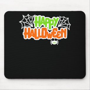 Spider Gift Happy Halloween Colourful Cute Spide Mouse Pad