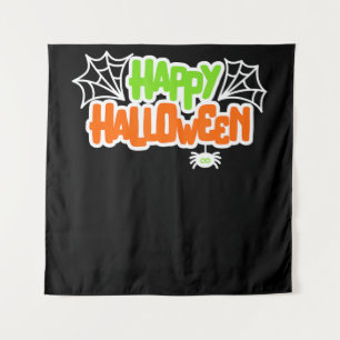 Spider Gift Happy Halloween Colourful Cute Spide Tapestry