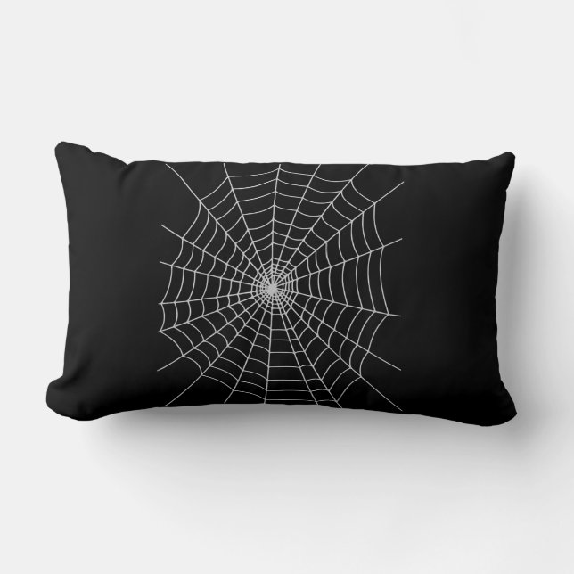 Spider Gift | Huge Spider Gift Lover Lumbar Pillow (Front)