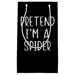 Spider Gift Pretend Spider Costume Halloween Lazy Small Gift Bag