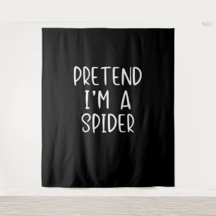 Spider Gift Pretend Spider Costume Halloween Lazy Tapestry