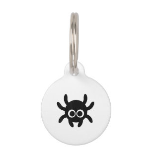 Spider Gift   Spider Emoticon Funny Animated Hallo Pet Tag
