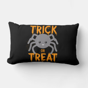 Spider Gift   Spider - Trick Or Treat- Halloween Lumbar Pillow
