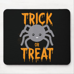 Spider Gift Spider - Trick Or Treat- Halloween Mouse Pad
