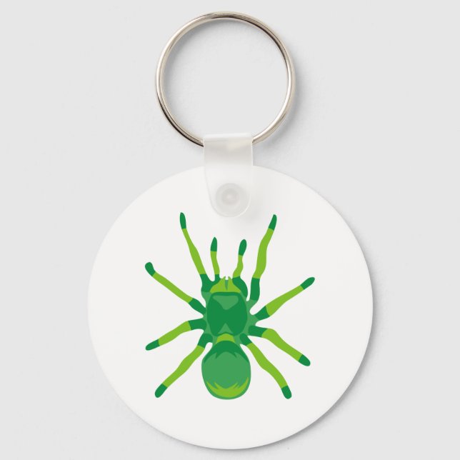 Spider (Green) Keychain (Front)