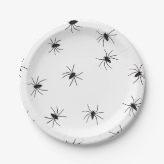 Spider Halloweeen Paper Plate