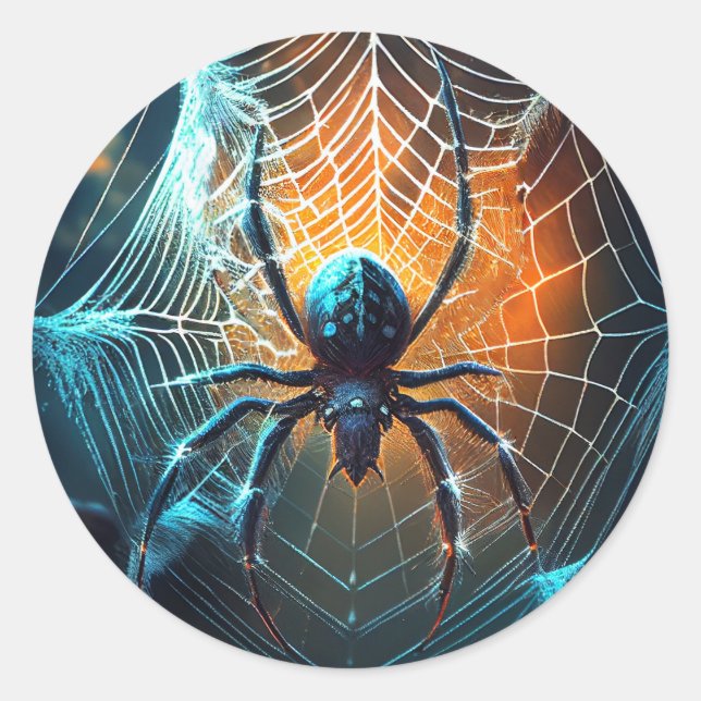 Spider Halloween Envelope Seal (Front)