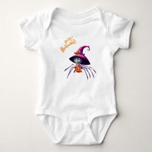 Spider/Halloween/fall/pumpkin Baby Bodysuit
