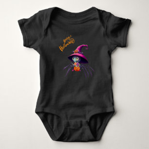 Spider/Halloween/fall/pumpkin Baby Bodysuit