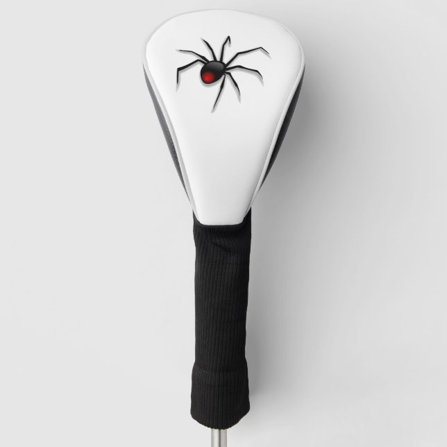 spider halloween golf head cover (Front)