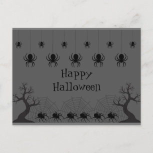 Spider Halloween Postcard