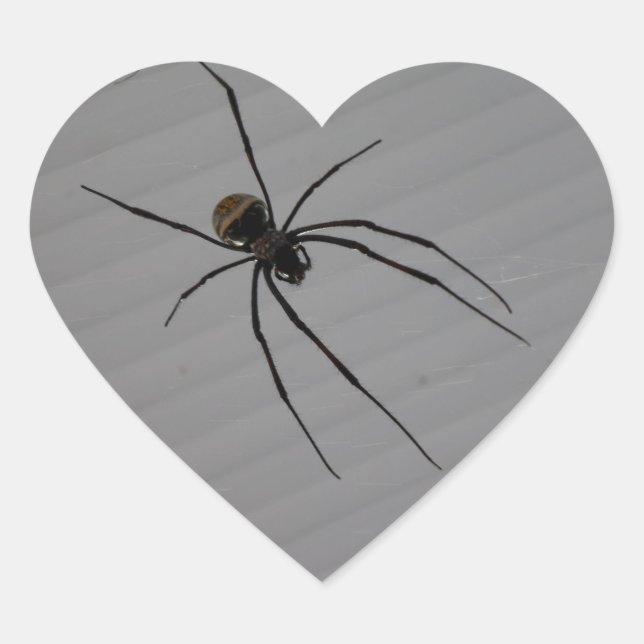 Spider Heart Sticker (Front)