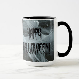 Spider Leg Halloween and Eerie Background Mug