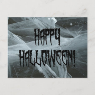 Spider Leg Halloween and Eerie Background Postcard